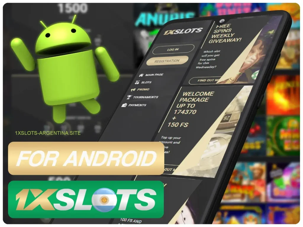 Descarga la aplicación móvil 1xSlots para Android Apk app